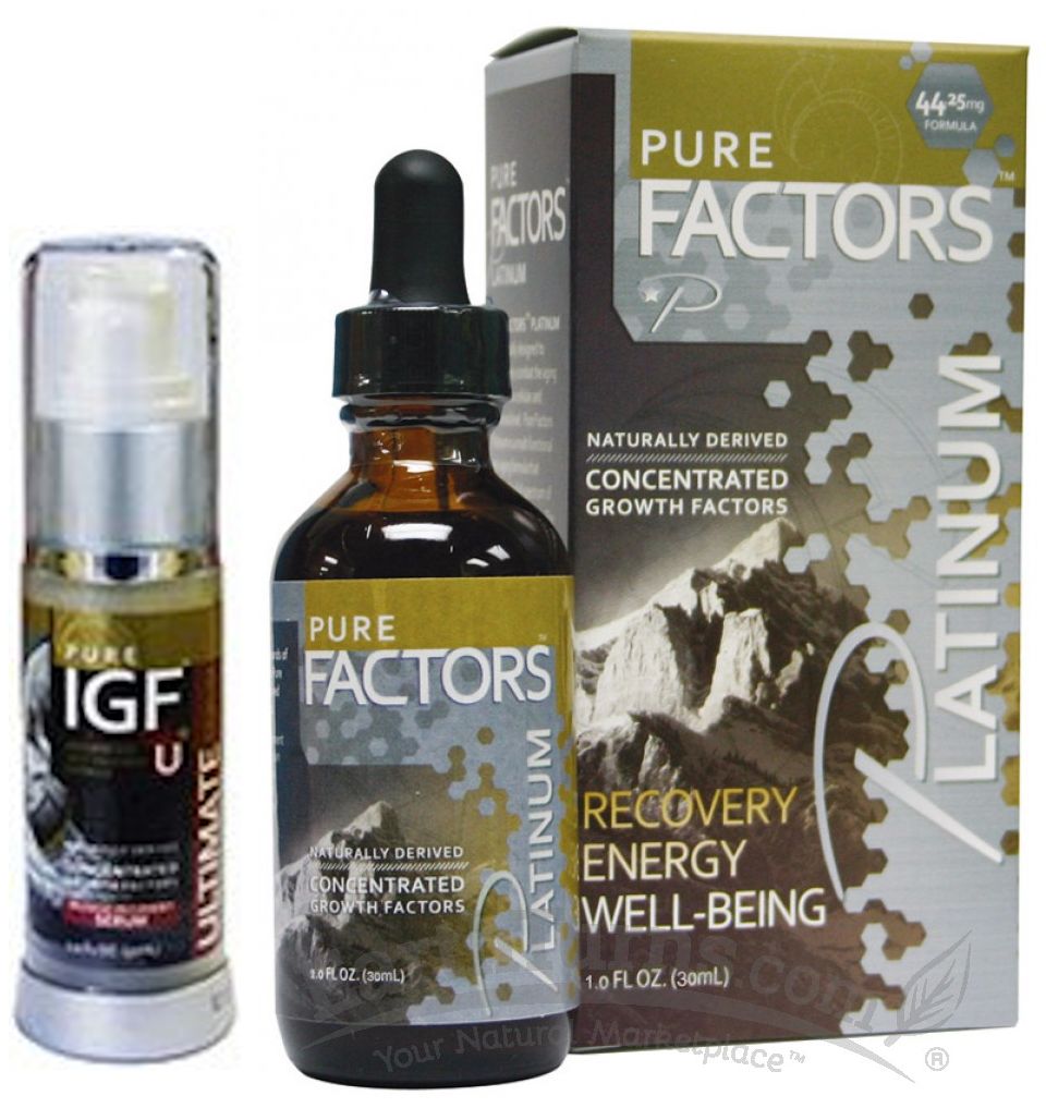 Pure Solutions Pure Factors Platinum Velvet Antler 44.25 mg FREE Face Serum