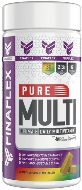 Finaflex Pure Multi 150 Tablets|Lowcostvitamin.com|Multi Vitamin