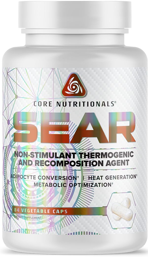Core Nutritionals SEAR Non-Stimulant Thermogenic and Recomposition Agent|Lowcostvitamin.com