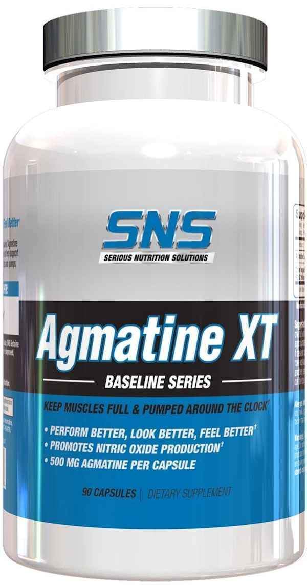 Serious Nutrition Solutions SNS Agmatine XT 90 Caps|Lowcostvitamin.com