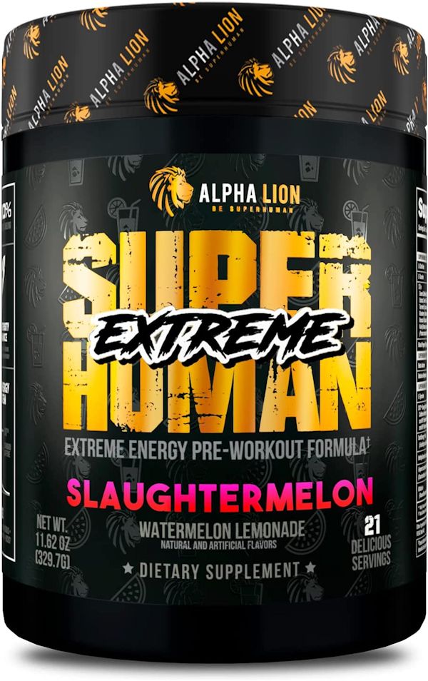 Alpha Lion Super Human Extreme High Energy Pre-Workout|Lowcostvitamin.com