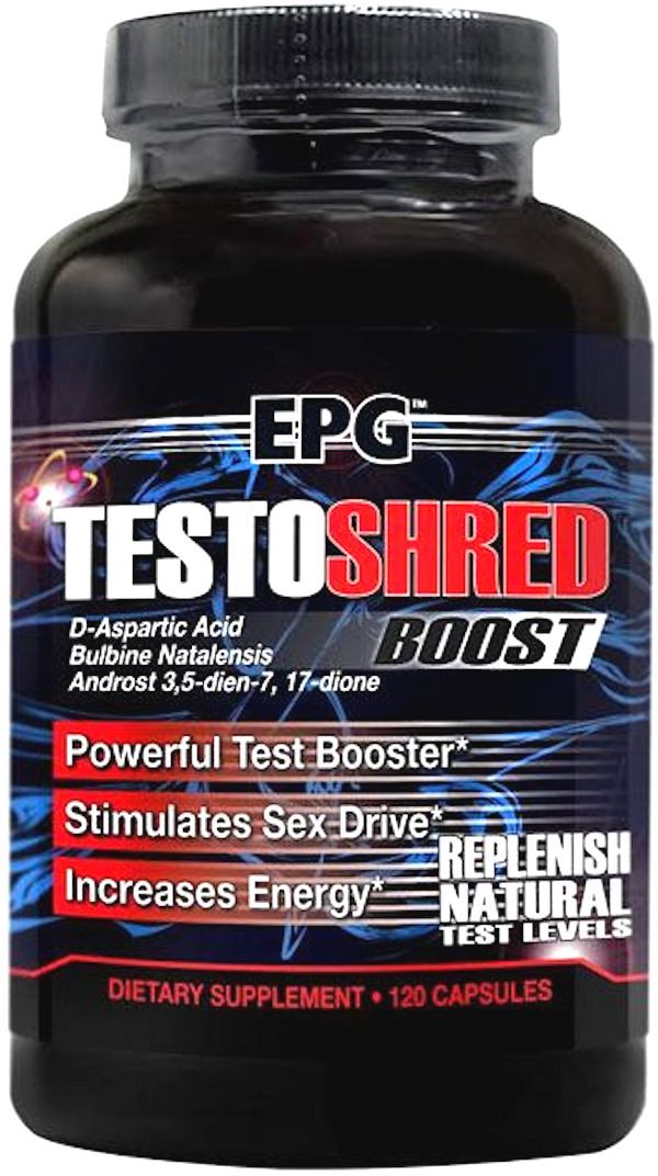 EPG Extreme Performance Group Testoshred 120 capsules|Lowcostvitamin.com