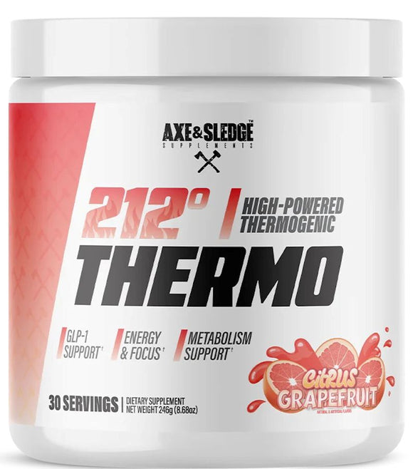 Axe & Sledge 212 Thermo High Powered Thermognic 30 Servings|Lowcostvitamin.com|Fat Burner