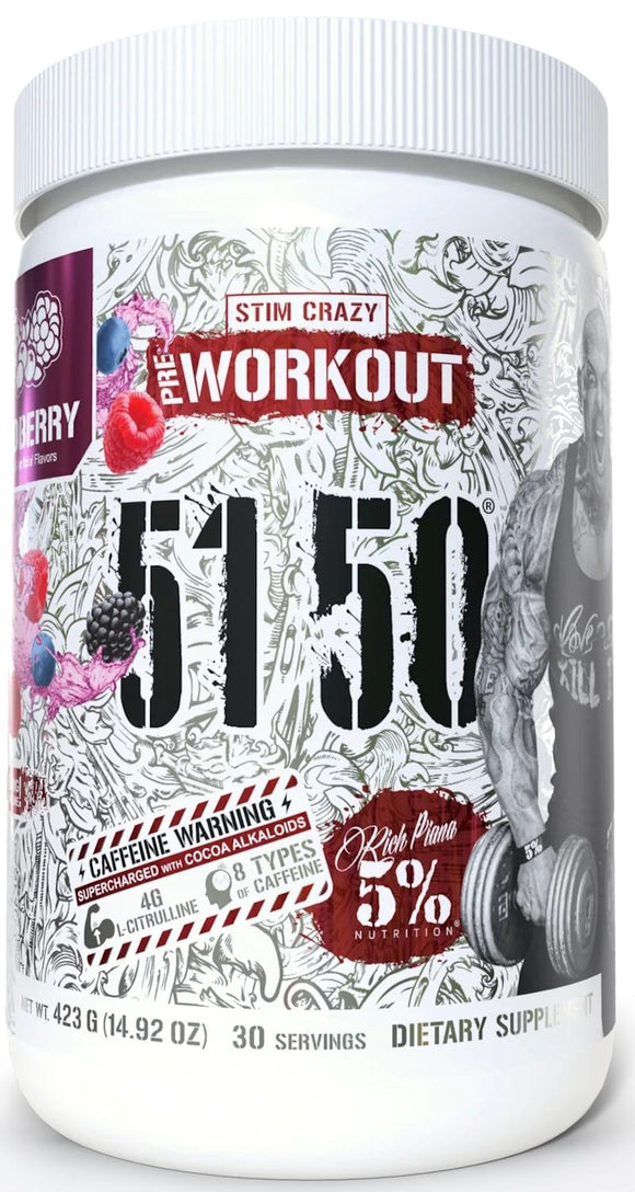 5% Nutrition 5150 High-Stimulant Pre-Workout