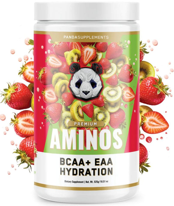 Panda Supps AMINOS - Premium BCAA + EAA + Hydration|Lowcostvitamin.com|BCAA