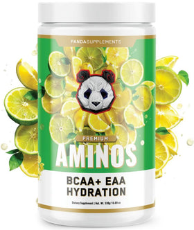 Panda Supps AMINOS – BCAA - EAA - Hydration Lemon Lime Crusher|Lowcostvitamin.com|BCAA