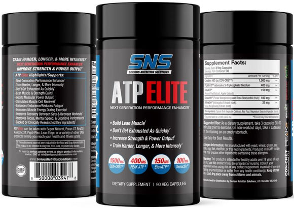 SNS Serious Nutrition Solutions ATP Elite|Lowcostvitamin.com|Pre-Workout