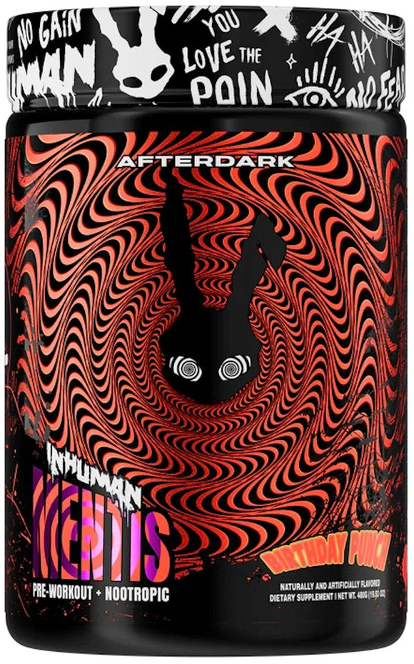 AfterDark InHuman Mentis Pre-Workout EXTREME PUMPS, BLOOD FLOW|Lowcostvitamin.com|Pre-Workout