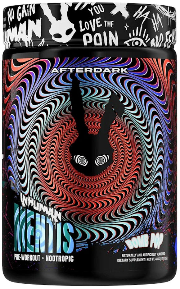 AfterDark InHuman Mentis Pre-Workout EXTREME PUMPS, BLOOD FLOW|Lowcostvitamin.com|Pre-Workout