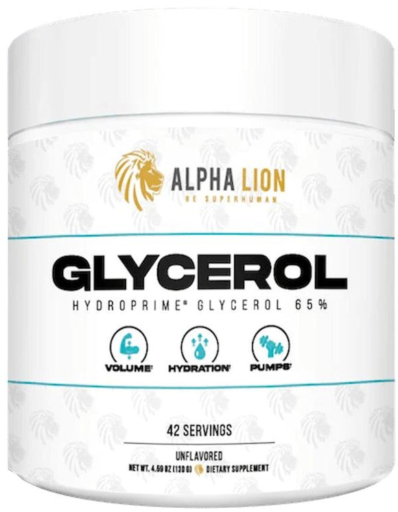 Alpha Lion Glycerol Muscle Pumps Powder 42 Servings|Lowcostvitamin.com|Muscle Pumps
