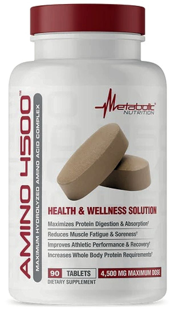 Amino 4500 Metabolic Nutrition Amino 4500 90 Tabs