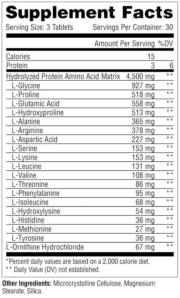 Metabolic Nutrition Amino 4500 90 Tabs|Lowcostvitamin.com|Amino Acids