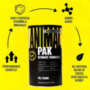 Universal Nutrition Animal Pak 44 Packet|Lowcostvitamin.com|Multi Vitamin