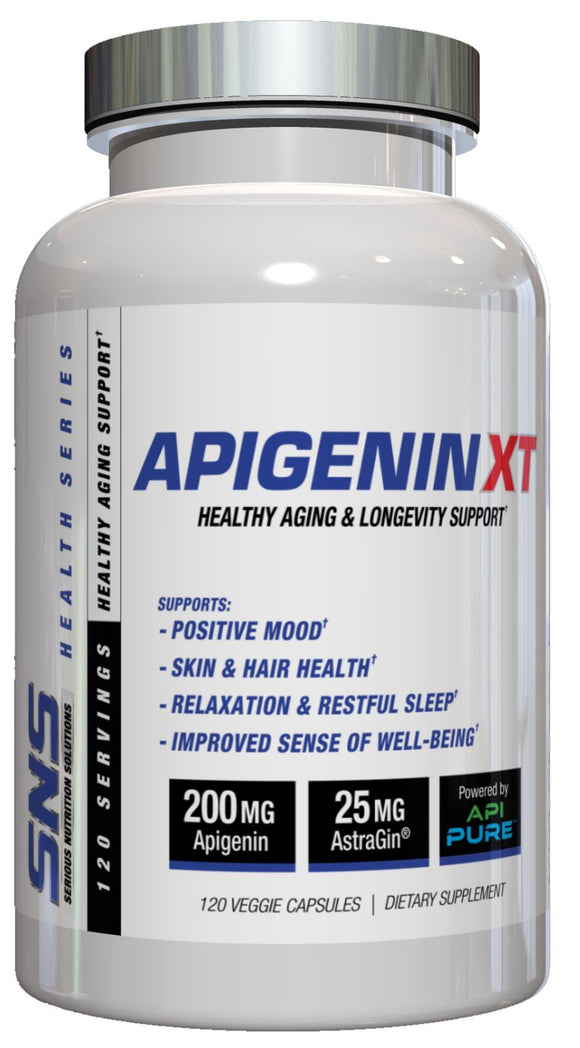 Serious Nutrition Solutions Apigenin XT 200 Mg - 120 Capsules