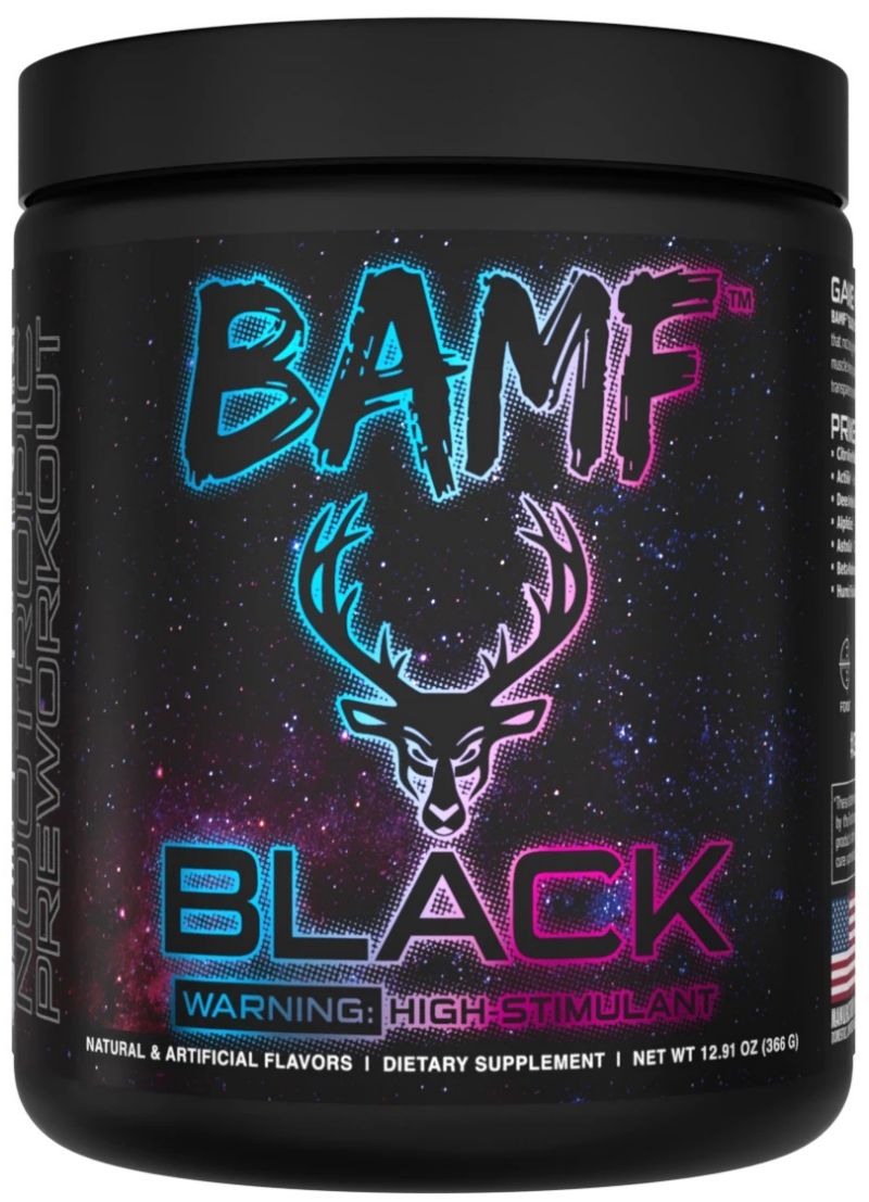 Bucked Up BAMF Black High Stimulant