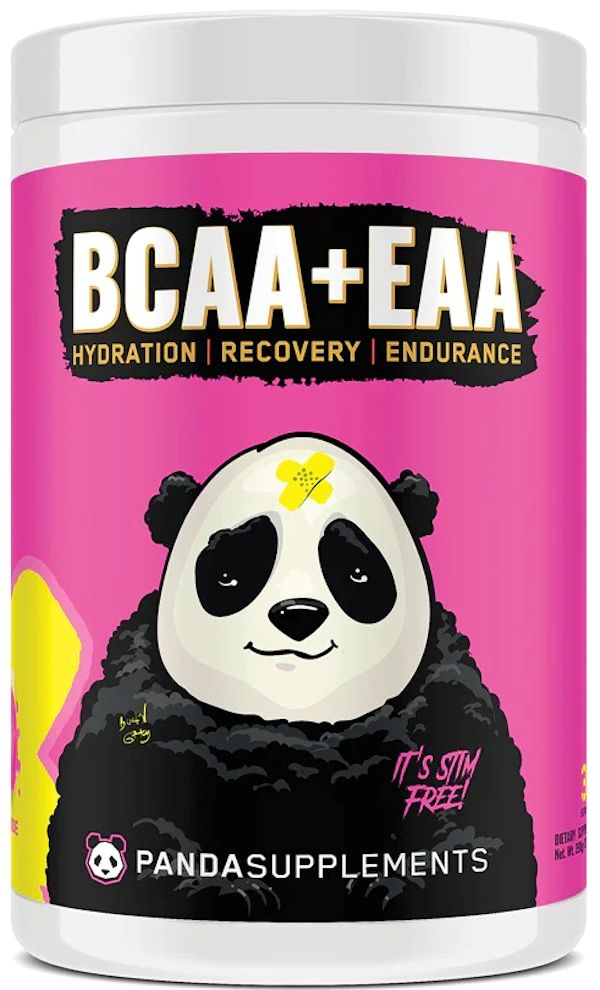 Panda Supps BCAA+EAA 30 servings recovery peach