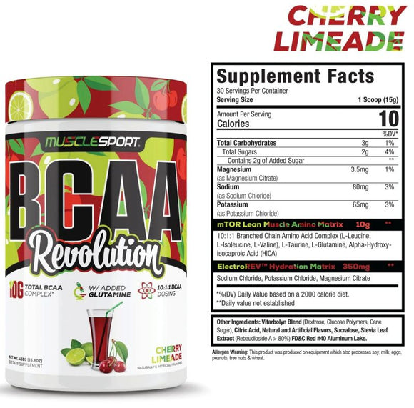 MuscleSport BCAA Revolution, Recovery