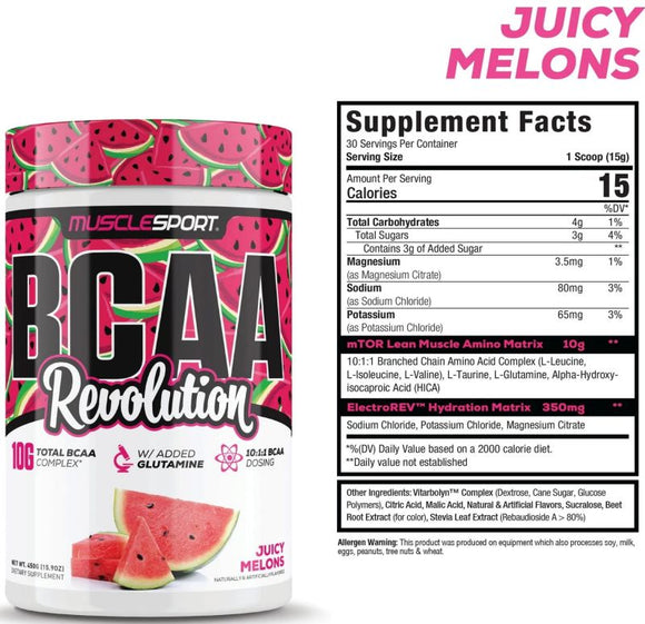 MuscleSport BCAA Revolution, Recovery