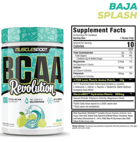 MuscleSport BCAA Revolution, Recovery