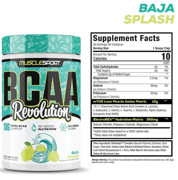 MuscleSport BCAA Revolution, Recovery