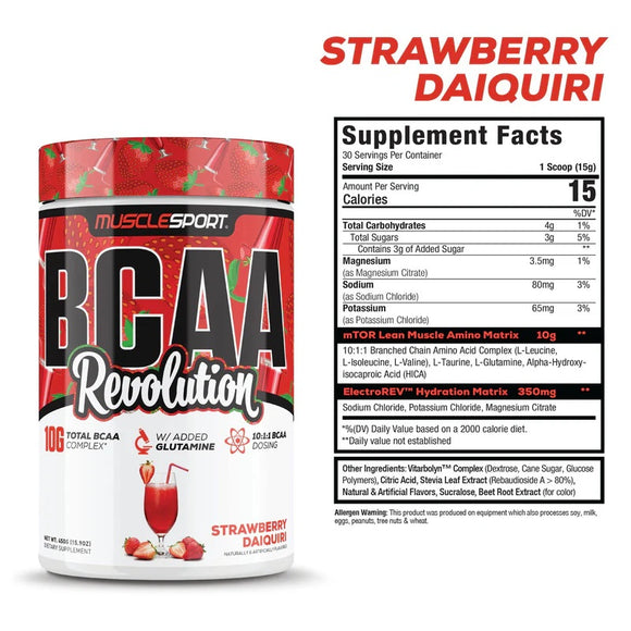 MuscleSport BCAA Revolution, Recovery