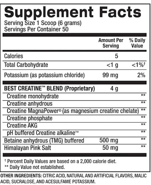 BPI Sports Best Creatine 50 servings|Lowcostvitamin.com|Creatine