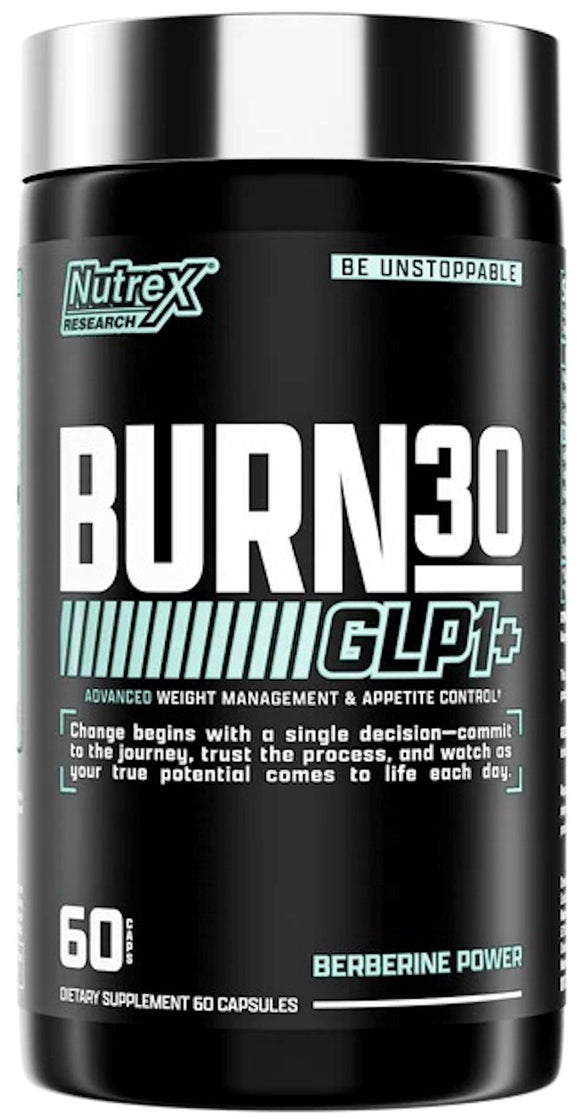 Nutrex Burn30 GLP1 60 Capsules|Lowcostvitamin.com|Fat Burner