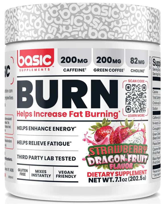 Basic Supplements Basic Burn 45 Serving |Lowcostvitamin.com|Fat Burner
