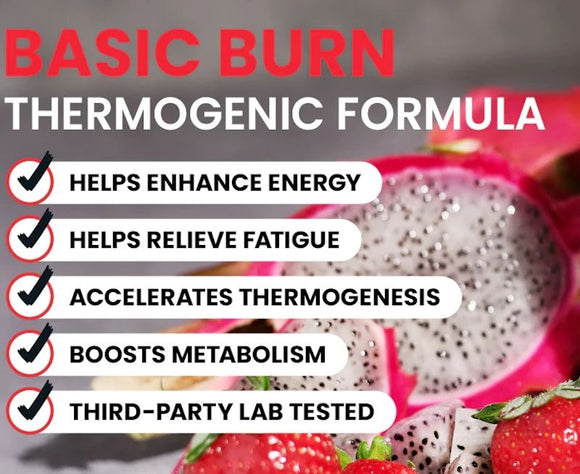 Basic Supplements Basic Burn 45 Serving |Lowcostvitamin.com|Fat Burner