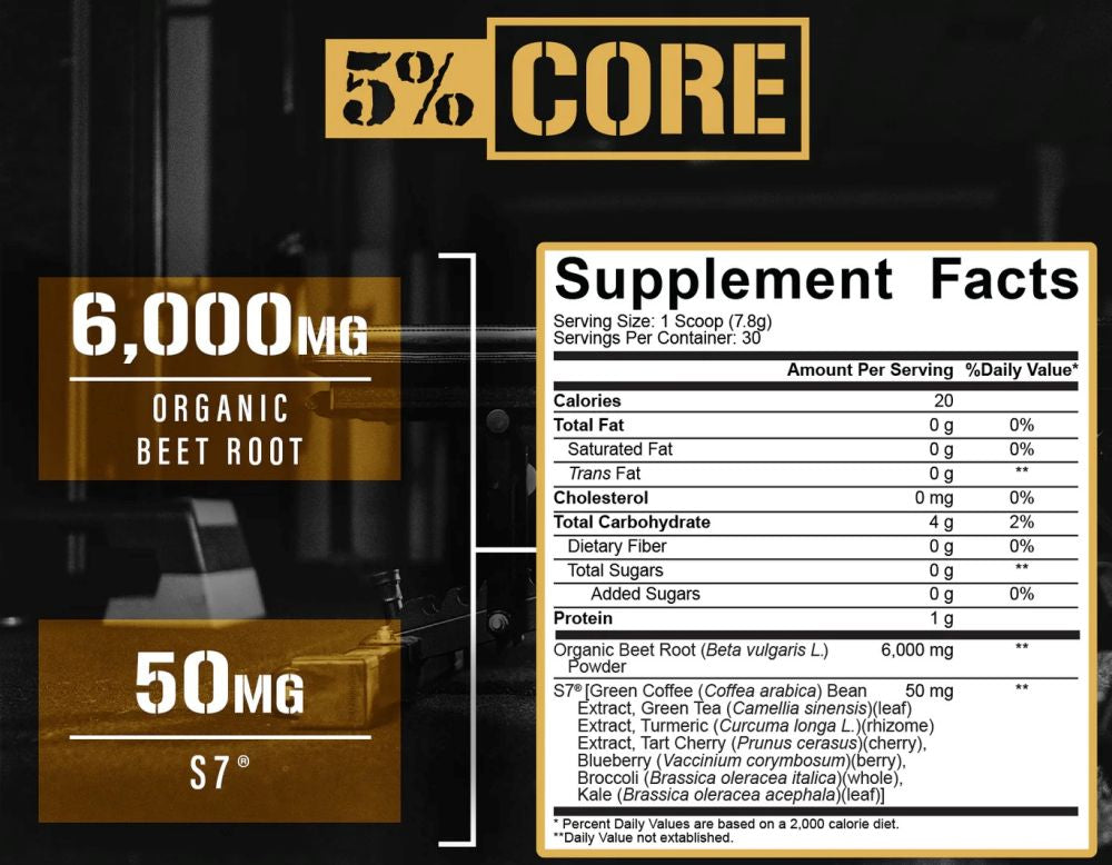 5% Nutrition Beet Root 30 Servings