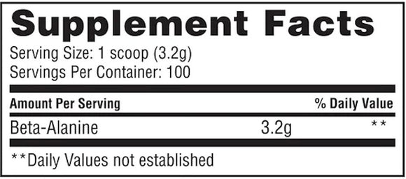 Gaspari Nutrition Beta Alanine 100 servings|Lowcostvitamin.com|Pre-Workout