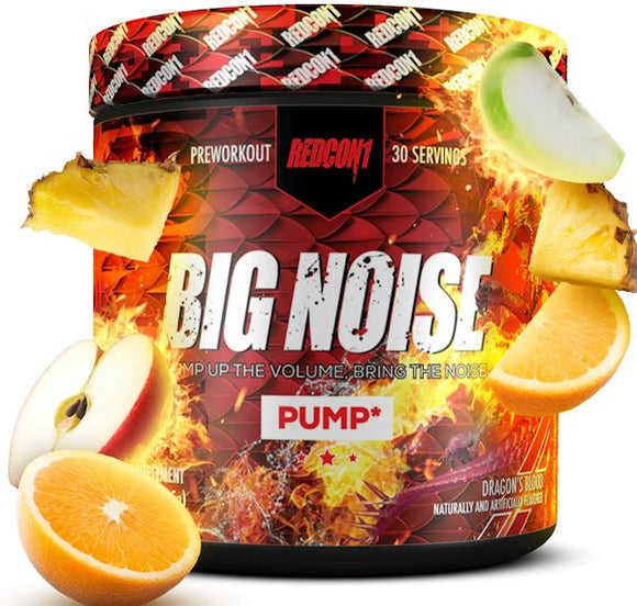 RedCon1 Big Noise Non Stim Pre-Workout 30 servings|Lowcostvitamin.com|Muscle Pumps
