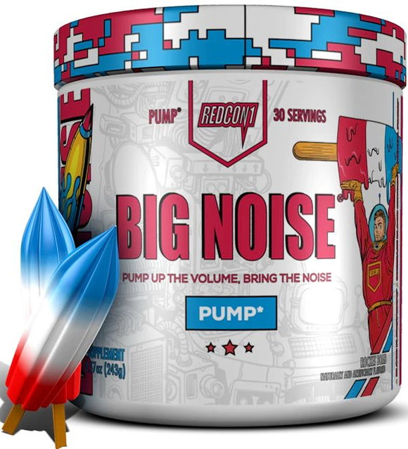 RedCon1 Big Noise Non Stim Pre-Workout 30 servings|Lowcostvitamin.com|Muscle Pumps