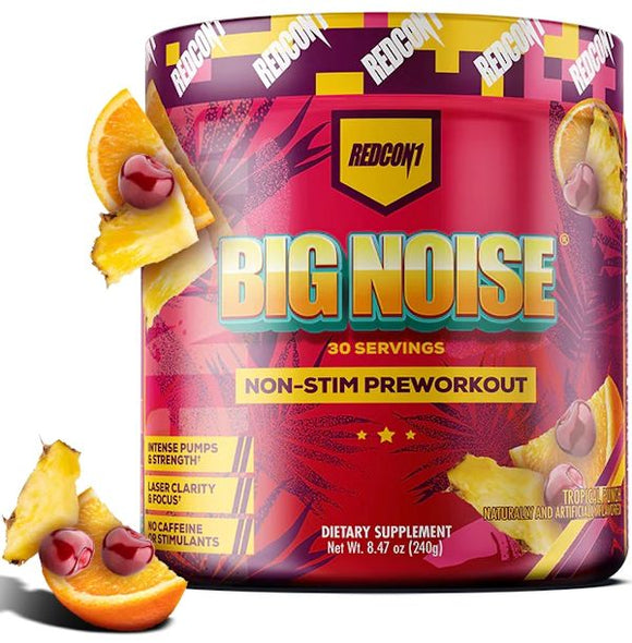 RedCon1 Big Noise Non Stim Pre-Workout 30 servings|Lowcostvitamin.com|Muscle Pumps