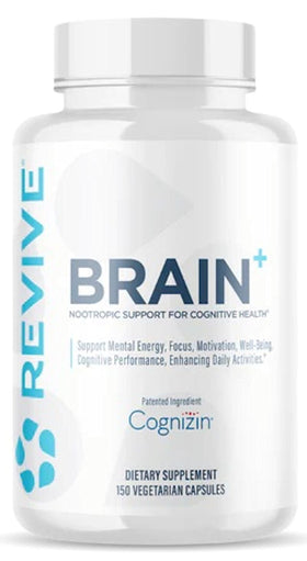 Revive Brain+ Focus Support 150 Vegetarian Capsules|Lowcostvitamin.com|Focus