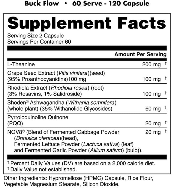 Bucked Up Flow | Nitric Oxide Muscle Pumps|Lowcostvitamin.com|Muscle Pumps