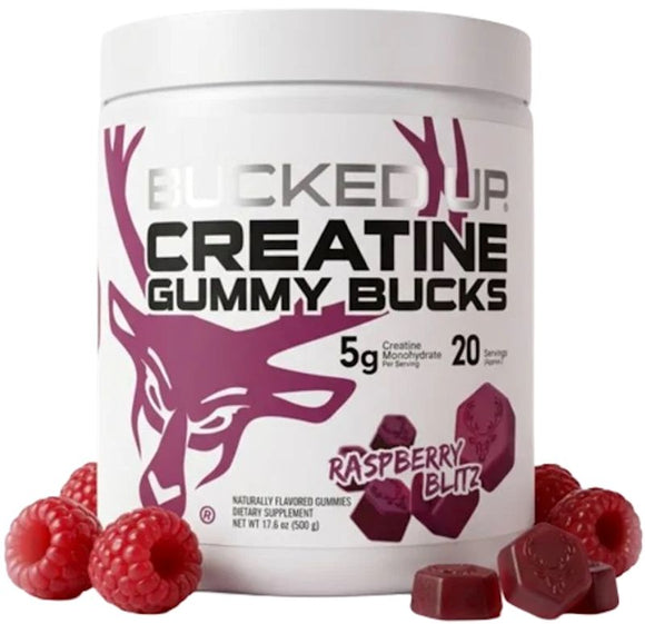 Bucked Up Creatine Gummies 20 Servings