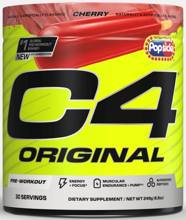 Cellucor C4 Original Pre-Workout water