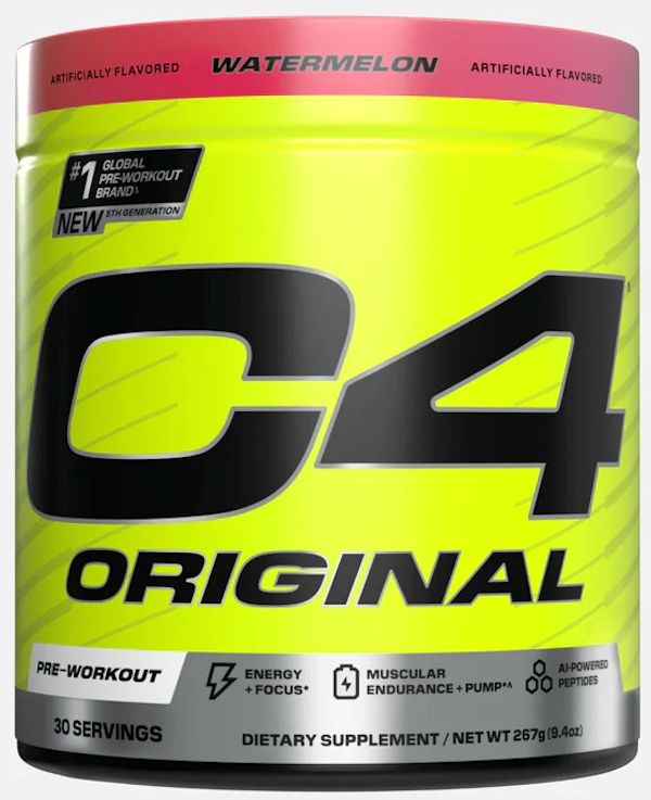 Cellucor C4 Original Pre-Workout rain