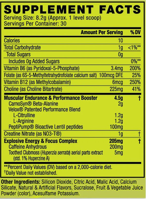 Cellucor C4 Original Pre-Workout 30 servings|Lowcostvitamin.com|Creatine