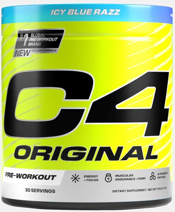 Cellucor C4 Original Pre-Workout blue