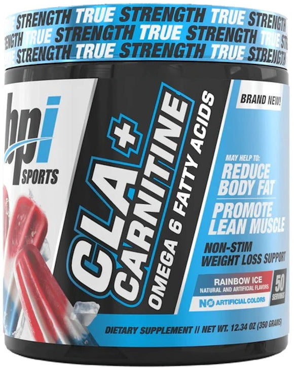 BPI Sports CLA + Carnitine Snow Cone 50 Servings|Lowcostvitamin.com|Fat Burner