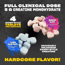 MUTANT Creatine Bytz – Sugar Free Chewable Tabs Tangy Blue Razz (Copy)|Lowcostvitamin.com|Creatine