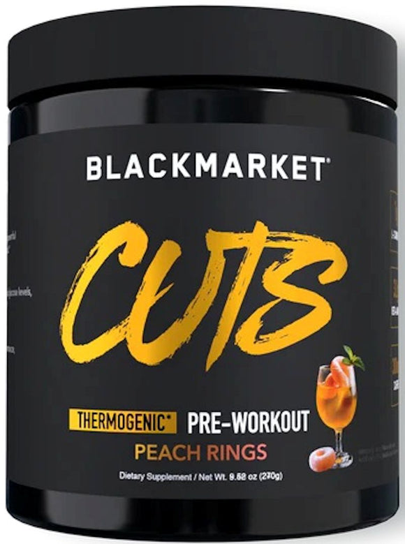 BlackMarket Labs CUTS Thermogenic Pre-Workout|Lowcostvitamin.com|Pre-Workout