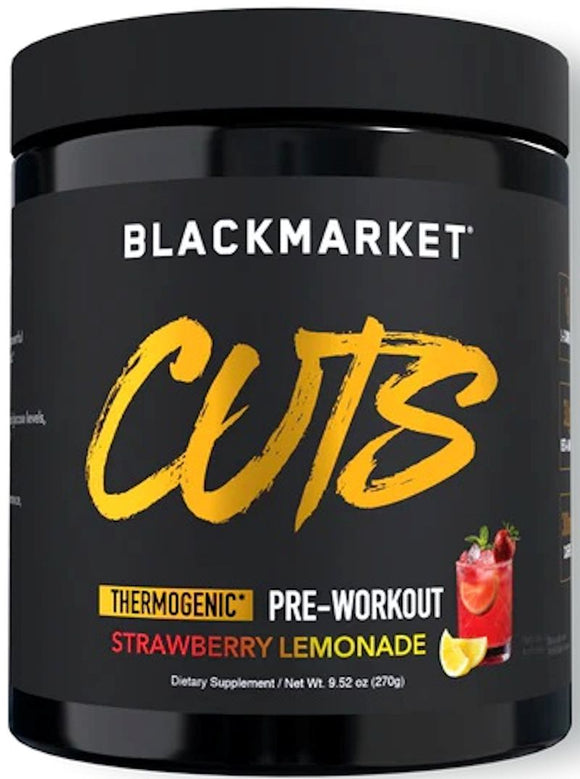 BlackMarket Labs CUTS Thermogenic Pre-Workout|Lowcostvitamin.com|Pre-Workout