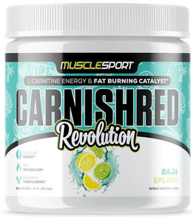 MuscleSport CarniShred Revolution Thermogenic Non-Stim Fat Burner