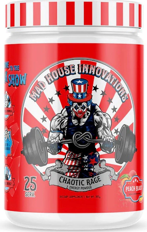 Mad House Innovation Chaotic Rage Pre Workout|Lowcostvitamin.com|Pre-Workout