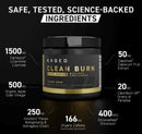KAGED Clean Burn Elite Powder|Lowcostvitamin.com|Fat Burner