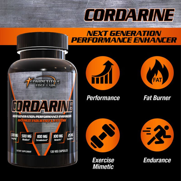 Competitive Edge Labs Cordarine 120 VCapsules|Lowcostvitamin.com|Fat Burner