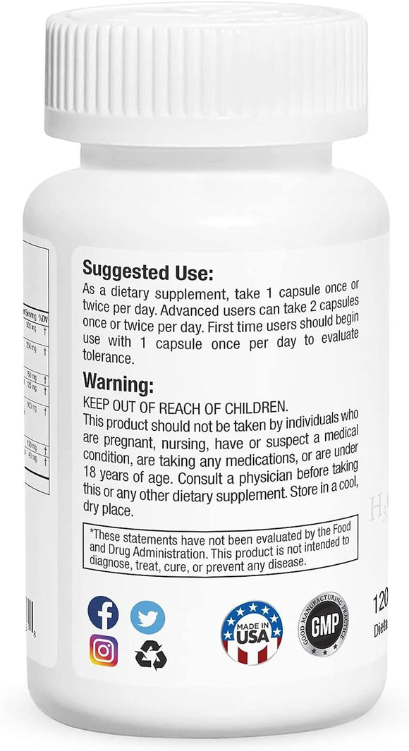 Gorilla Mind Cortisol Blocker 120 Capsules|Lowcostvitamin.com|cortisol